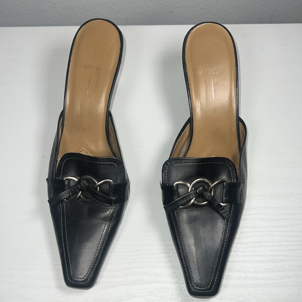 Danelle Elegant Black Women's Mules